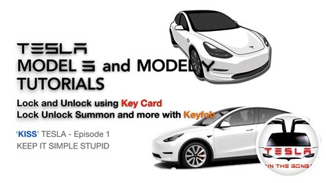 Model 3 And Y Tutorials Tesla Key Card And Key Fob All You Need To