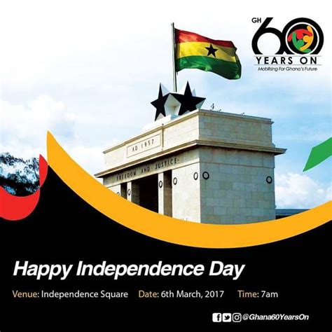 Happy Independence Day Ghana 60