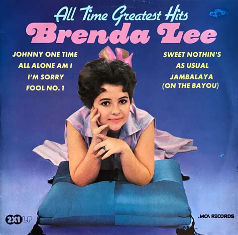 Brenda Lee All Time Greatest Hits Gatefolded Vinyl Discogs