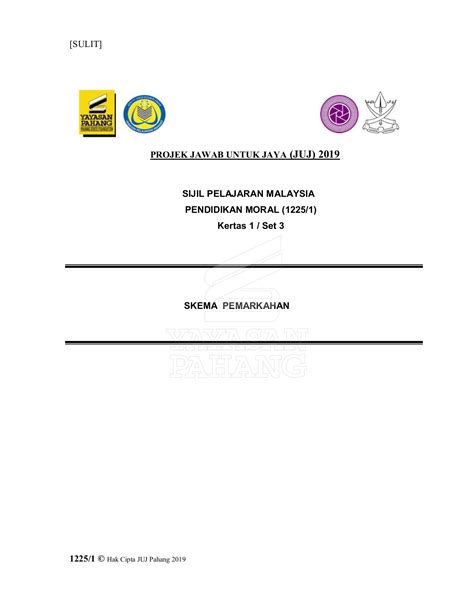 Berikut adalah koleksi kertas soalan dan skema jawapan bagi peperiksaan percubaan spm tahun 2019 serta tahun 2020 untuk rujukan para pelajar. Soalan Percubaan Sains Spm 2019 Pahang