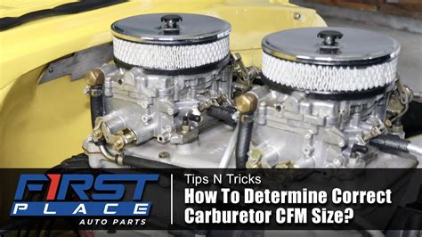 How To Determine The Best Carburetor Cfm Size To Match Your Build