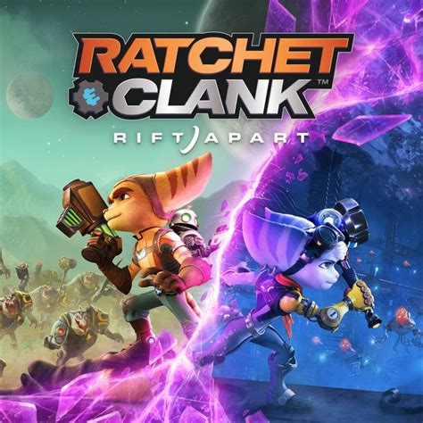 Ratchet Clank Rift Apart Playstation Box Cover Art Mobygames