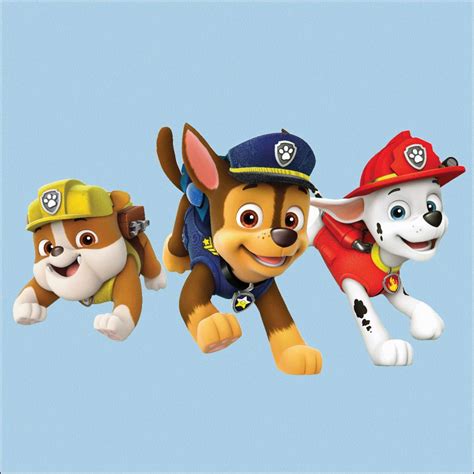 Paw Patrol Full Colour Wall Sticker Vinyl Transfer Decal Individual Or