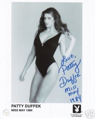Pm Patty Duffek Swimsuit Signed Promo Photo X
