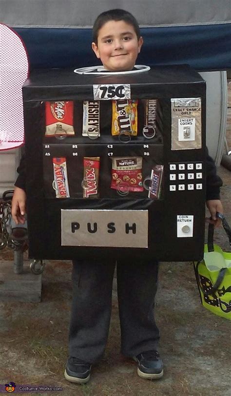 Vending Machine Homemade Costume How To Tutorial
