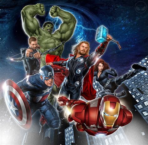 Avengers Assemble Artwork 4k Wallpaper