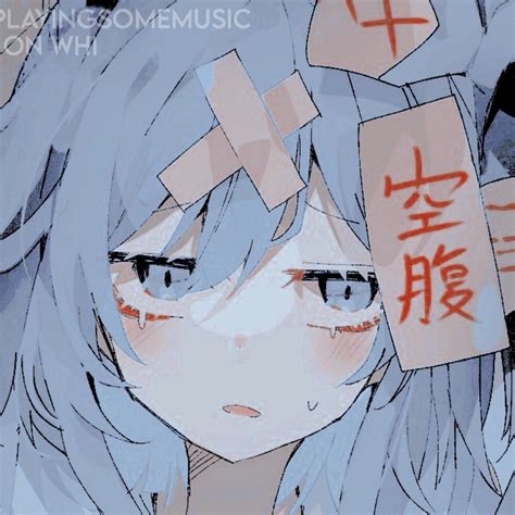 Blue Aesthetic Profile Pictures Anime Dunkowi