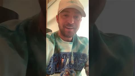 Justin Timberlake In Instagram Live Youtube