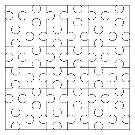 Best Piece Jigsaw Puzzle Template Printable Printablee The Best Porn