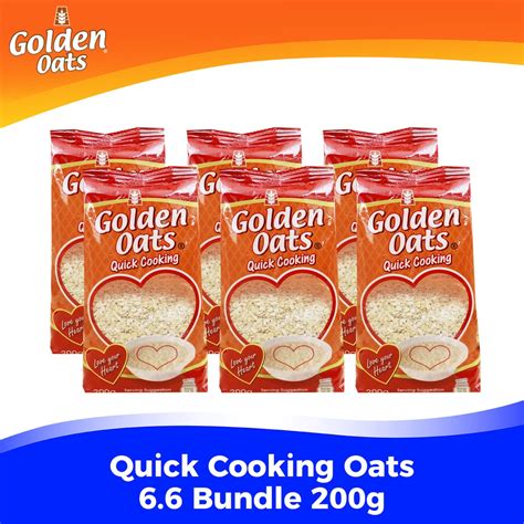 Golden Oats Quick Cooking Oats 66 Bundle 200g Shopee Philippines