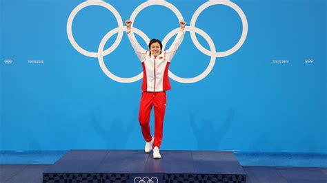 Olympics Diving Chinas Shi Tingmao Wins 3m Springboard Gold Sportstar