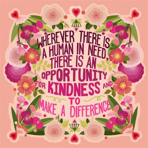 Kindness Is The Best Form Of Humanity Art Print Etsy