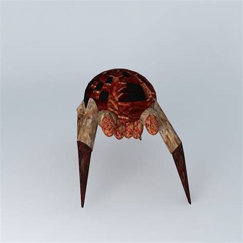 Headcrab From Half Life Free 3d Model Cgtrader