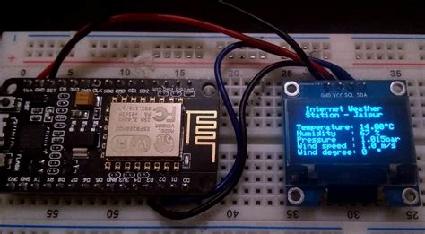 Iot Based Live Weather Station Monitoring Using Nodemcu Esp8266 Vrogue