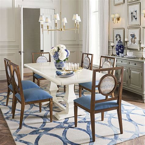 Soren Chandelier Ballard Designs In 2020 Dining Room Blue Dining