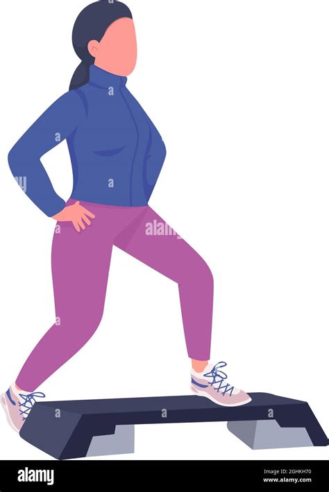Step Up Exercise Cut Out Stock Images And Pictures Alamy