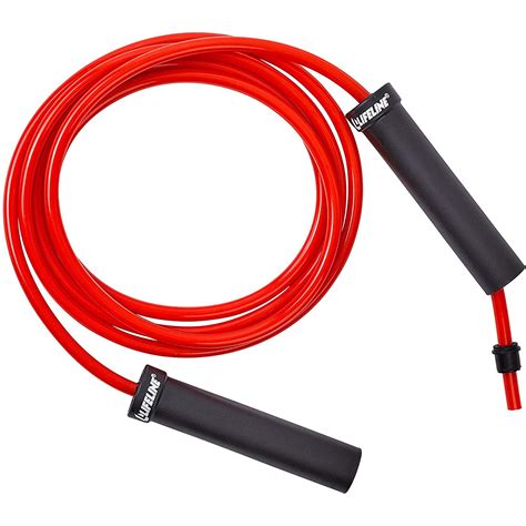 Lifeline Usa Weighted Speed Jump Rope Heavy 075 Lbs Red Ebay
