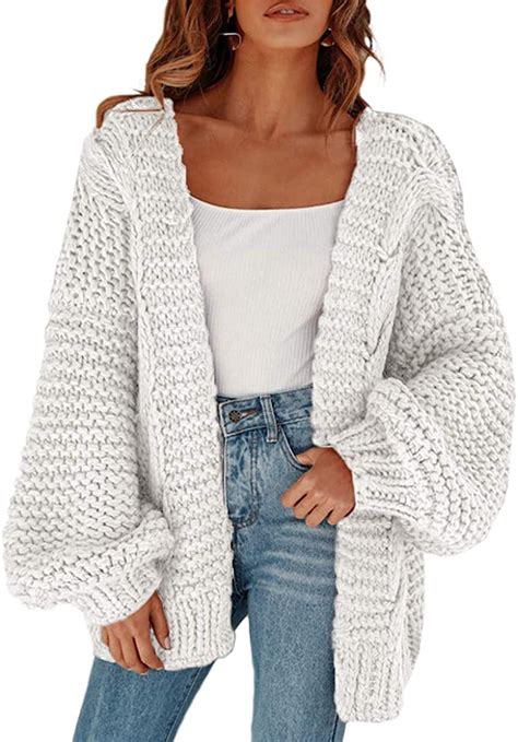 Long Sleeve Cable Knit Open Front Cardigan Artofit