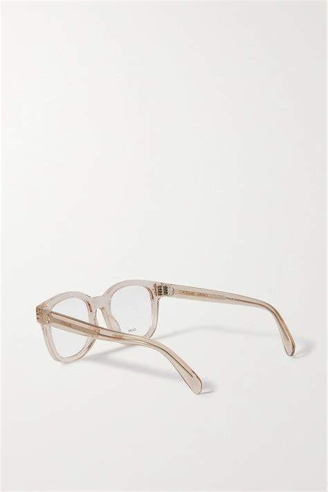 celine eyewear d frame acetate optical glasses net a porter