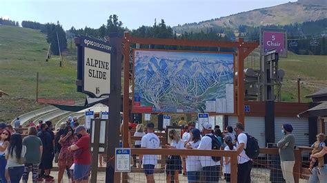 Breck Alpine Slide Breckenridgeco Youtube
