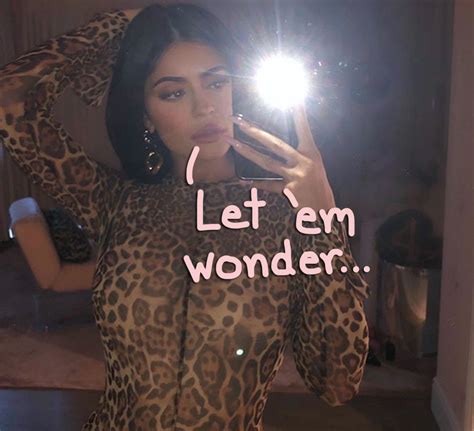 Kylie Jenner Goes Topless Sort Of In Super Sexy New Swimsuit Pic Series LOOK Perez Hilton