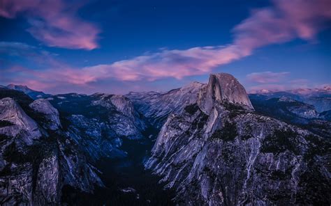 Half Dome At Night Oc Os 3808x2380 Yosemite Wallpaper Nature