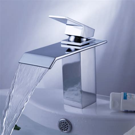 Kitchen sink faucets swivel spout solid brass single handle single hole. Rawson Chrome Finish Single Handle Bathroom Sink Faucet