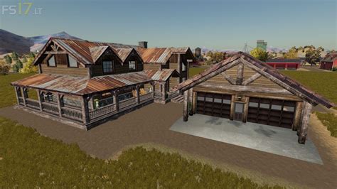 Ranch House And Ranch Shop V 1002 Fs19 Mods