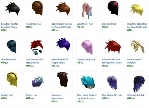Id For Black And Red Hair Roblox