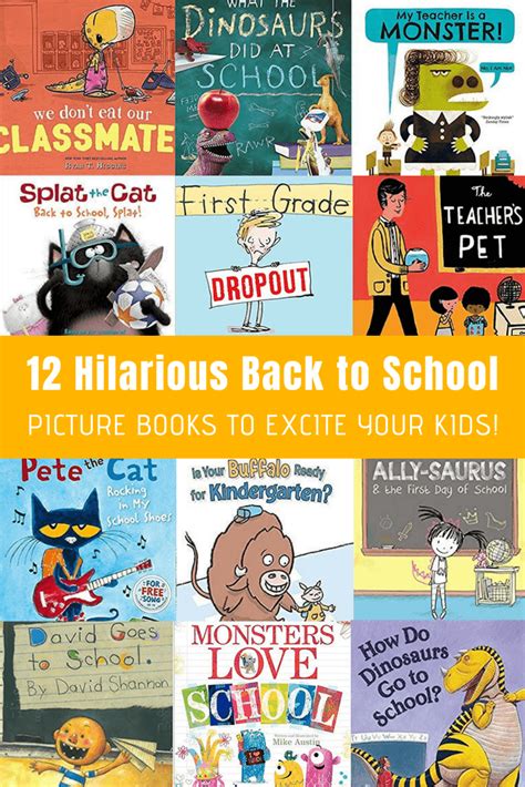 12 Hilarious Back To School Picture Books Imagine Forest