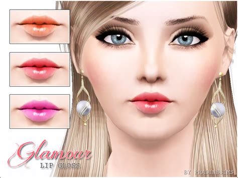 The Sims Resource Glamour Lip Gloss