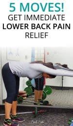 Moves For Instant Lower Back Pain Relief Coach Sofia Fitness