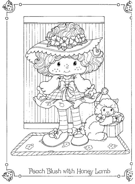 Vintage strawberry shortcake coloring books. 464 best images about Strawberry Shortcake Dolls ...