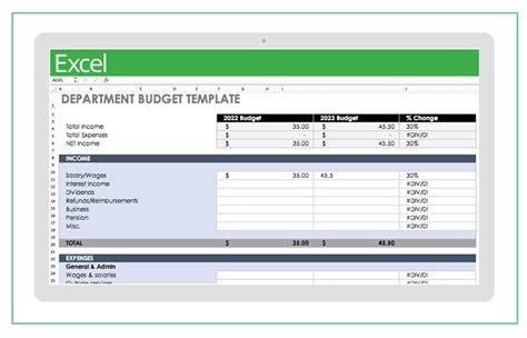 Expense Template In Excel