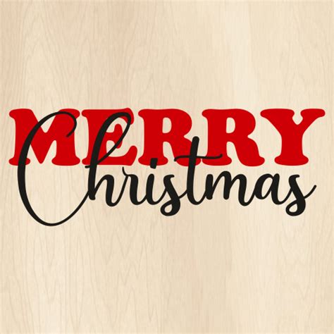 Merry Christmas Logo Svg Christmas Png Happy Christmas Vector File