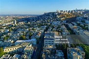 Hadar Hacarmel Neighborhood In Haifa Stock Photo - Download Image Now ...