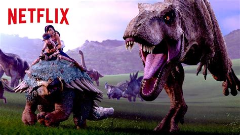 Bumpy Survives Indominus Rex Fight Jurassic World Camp Cretaceous