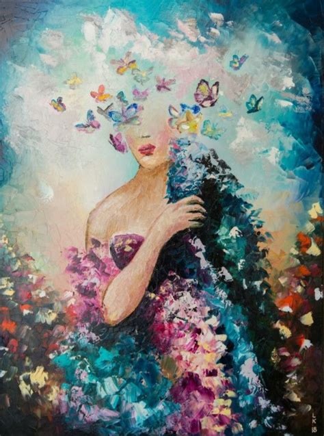 Lyubov Kuptsova Dreams 2018 Oil On Canvas Dream Painting