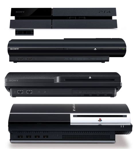 Size Comparison Between Ps3 Xbox 360 Xbox One And Ps4 Ign Boards