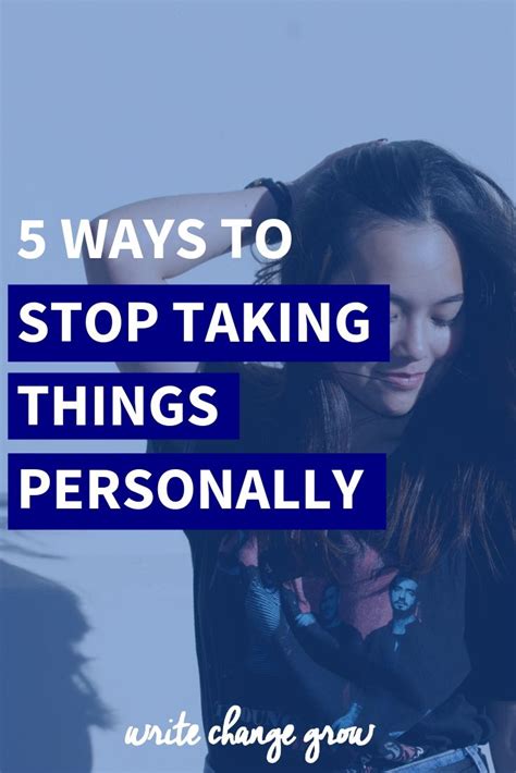 Do You Take Things Personally Is Taking Things Personally Negatively