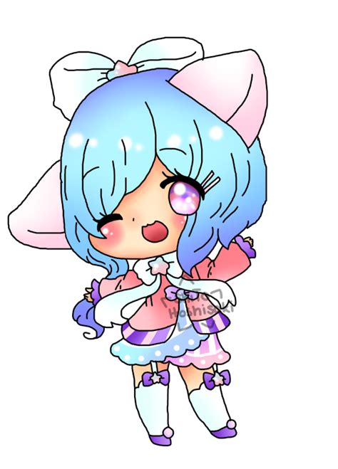 Chibi Pastel Neko Girl Adopt Closed By Shitohoshisaki On Deviantart