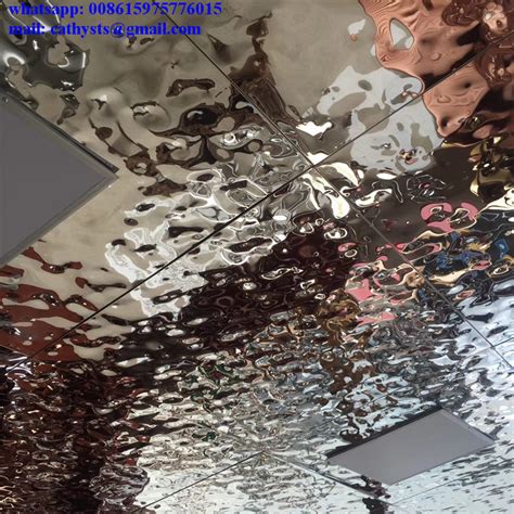 Versatile for all types of ceiling designs. China Mirror Reflecting Ceiling Sheet Panel Stainless ...