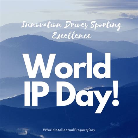 World Ip Day Worldipday Worldipday2019 Day World Innovation