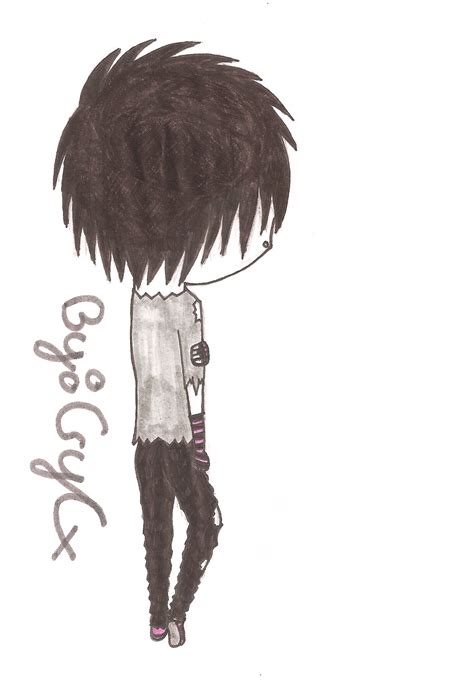 Cute Sad Emo Boy By Crycx On Deviantart