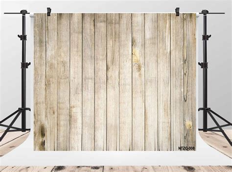 Hellodecor Polyester Fabric 5x7ft Wooden Texture Photography Backdrops