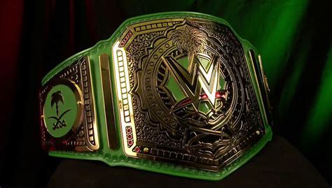 Wwe Creates New Championship Belt For Greatest Royal Rumble Pic 411mania