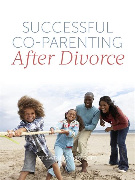 Successful Co Parenting After Divorce Grown Ups Magazine