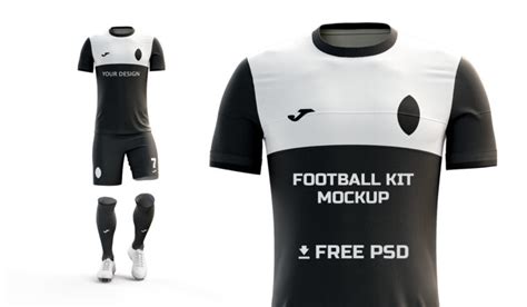 Download New Football Kit Mockup 2019 | Free Download