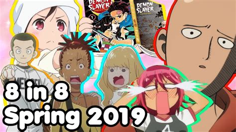 spring 2019 anime 8 shows 8 words apiece youtube