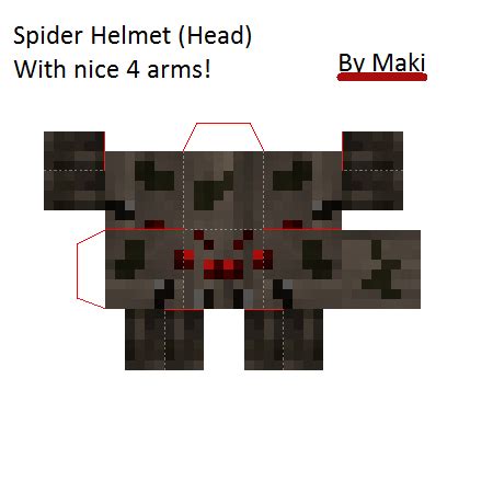 5 Free Minecraft Papercraft Spider ReadInforTheHeckofit